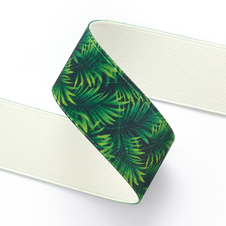 Gummiband Jungle [ 3,5 cm ] – grasgrün,  image number 2