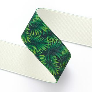 Gummiband Jungle  [ 3,5 cm ] – grasgrün, 