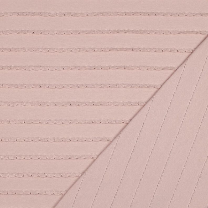 Baumwolljersey R&uuml;schen &ndash; hellaltrosa,  image number 4