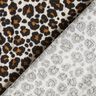 Musselin/ Doppel-Krinkel Gewebe Leo Print – helltaupe/schwarz,  thumbnail number 4