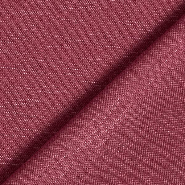 Feinstrick Viskose Leinenlook – beere | Reststück 120cm