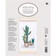 Stickpackung Wandbehang Kakteen [20x36 cm] | RICO DESIGN,  thumbnail number 1