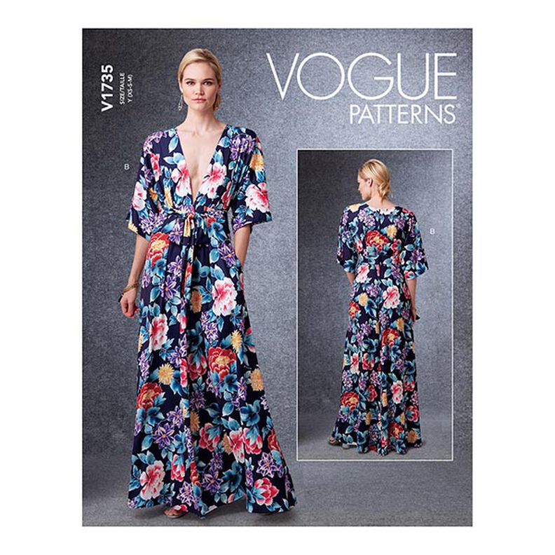 Maxikleid | Vogue 1735 | 32-40,  image number 1