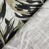 Viskose-Leinen-Mix Monstera Digitaldruck – nebelgrau/hellkhaki,  thumbnail number 4