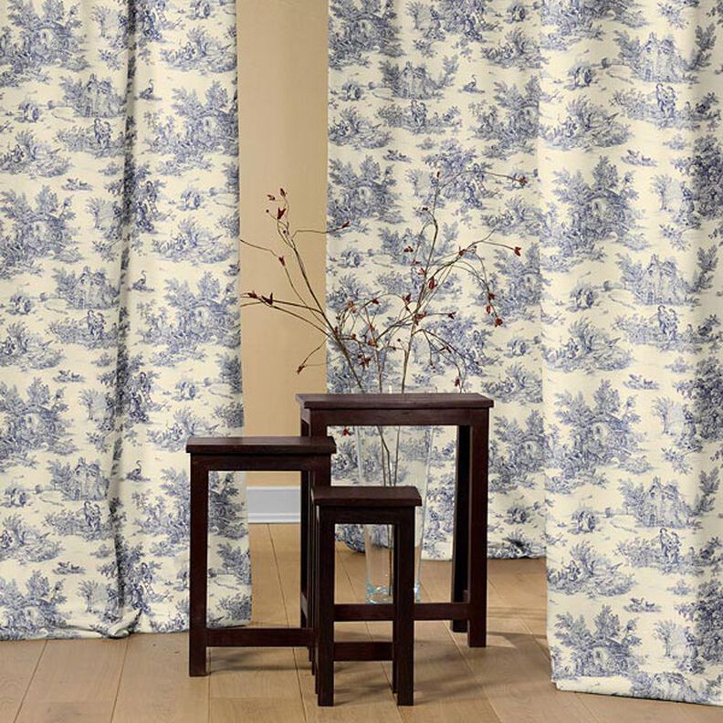 Dekostoff Pastorale 280 cm – blau,  image number 3