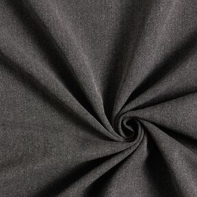Viskose Twill Stretch Melange &ndash; anthrazit/schwarz, 