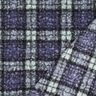 Strick-Bouclé Karo – lila/hellmint,  thumbnail number 4
