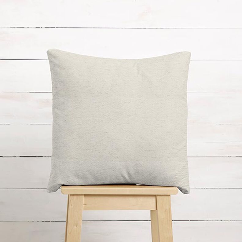 Dekostoff Jacquard Naturlook – dunkelbeige, image number 6