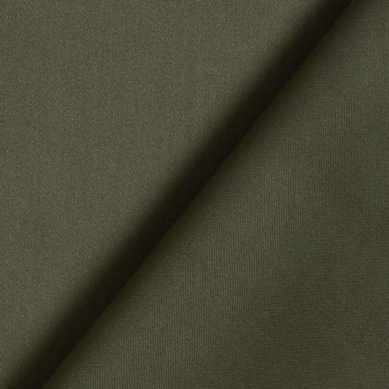 Baumwollsatin Uni – dunkeloliv,  image number 4