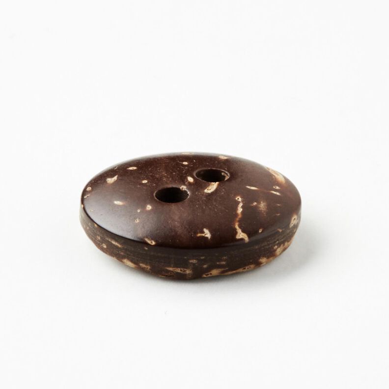Kokosknopf [Ø 13 mm] – beige/dunkelbraun,  image number 3