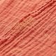 GOTS Musselin/ Doppel-Krinkel Gewebe Sonne, Mond und Sterne | Tula – terracotta,  thumbnail number 5