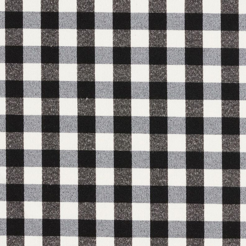 Hosenstretch Vichykaro – schwarz/weiss,  image number 1
