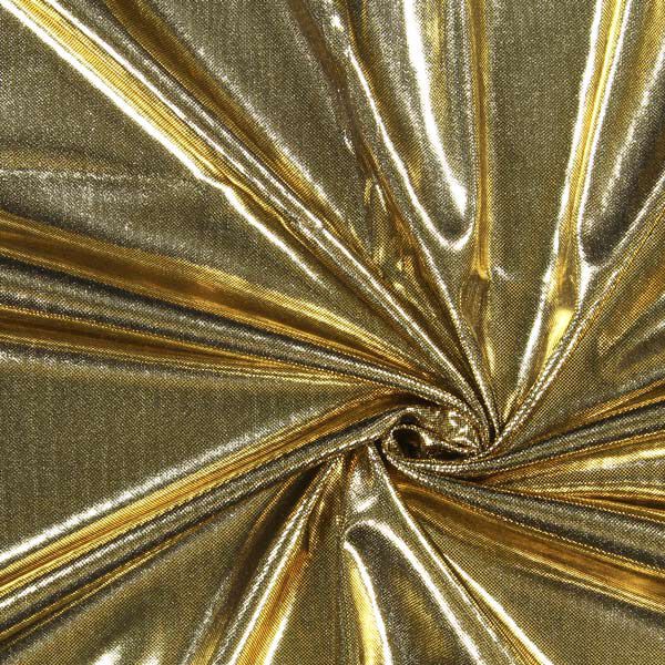 Dekostoff Lamé – gold metallic,  image number 1