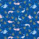 Baumwolljersey Wal | PETIT CITRON – marineblau,  thumbnail number 1