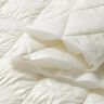 Steppstoff leichter Glanz Rauten – elfenbein,  thumbnail number 6