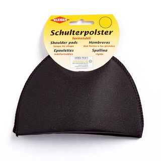 Schulterpolster ohne Haken [2 Stück | 10,5 x 13 x 5 cm] - schwarz | KLEIBER, 