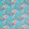 Beschichtete Baumwolle maritimer Mix – aquablau,  thumbnail number 1