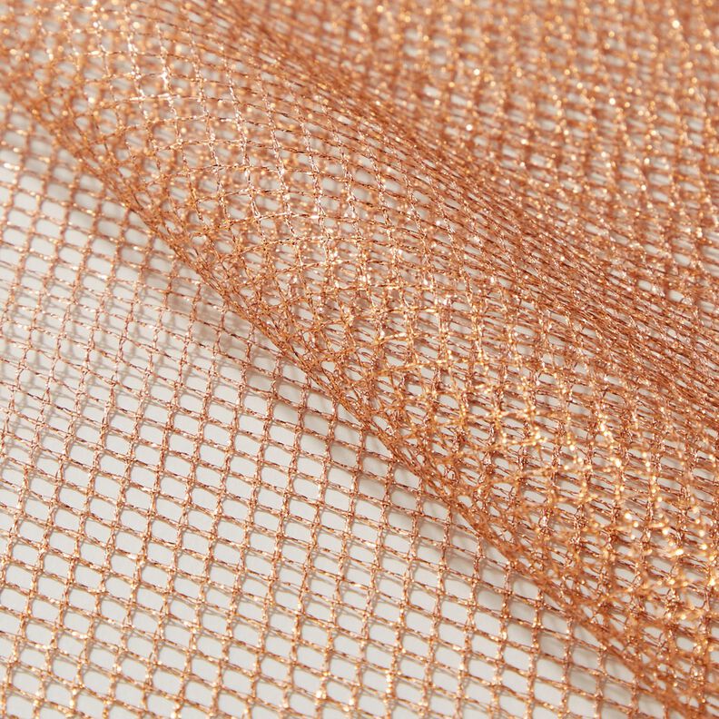 Tüll Metallic – kupfer,  image number 6