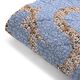 Baumwollpopeline Bi-Color-Blumen – jeansblau/hellblau,  thumbnail number 8