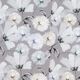 Baumwolljersey Pusteblumen – grau,  thumbnail number 1