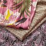 Chiffon Satin & Glanz-Streifen Reiszweige – wollweiss,  thumbnail number 5