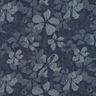 Denim Baumwoll-Mix Blumen – jeansblau,  thumbnail number 1