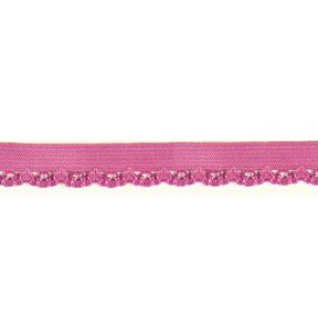 Elastisches Ziergummi [10 mm] - lila, 