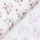 Baumwollpopeline Herzen aus Herzen – weiss/rosa,  thumbnail number 4