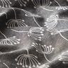 Möbelstoff Jacquard Pusteblumen – grau,  thumbnail number 2