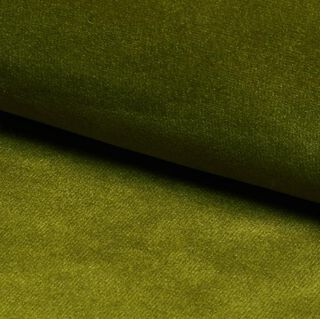 Polsterstoff Samt – oliv, 