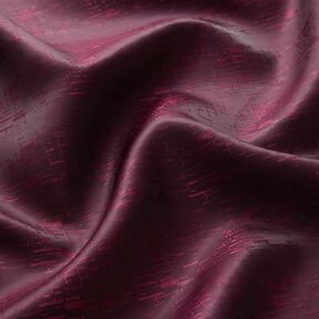 Futterstoff Jacquard Gittermuster – bordeauxrot, 