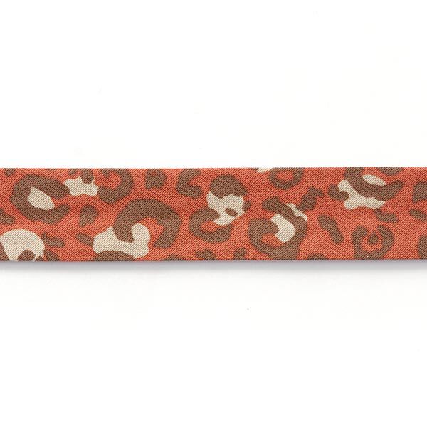 Schrägband Leo [ 20 mm ] – rostrot/dunkelbraun,  image number 2