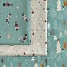 Baumwollstoff Popeline süße Schneemänner – helltaupe,  thumbnail number 5