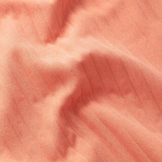 Stretch Jacquard 3D Streifen | Fibre Mood – lachs, 