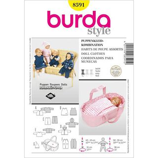Puppenkleider | Burda 8591, 