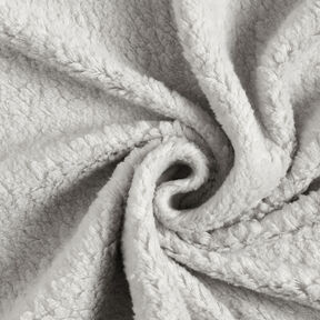 Sherpa Baumwoll-Mix Uni – silbergrau, 