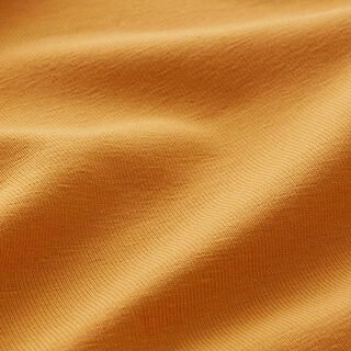 Baumwolljersey Medium Uni – senf, 