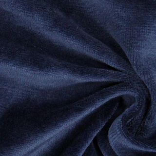 Nicki Stoff Uni – marineblau | Reststück 50cm, 