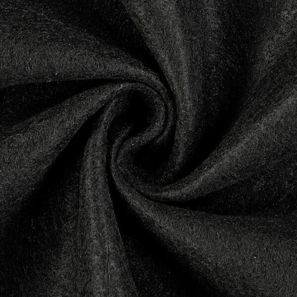 Filz 90cm / 1mm stark – schwarz,  image number 2