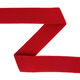 Elastisches Einfassband (Falzgummi), matt - karminrot,  thumbnail number 1