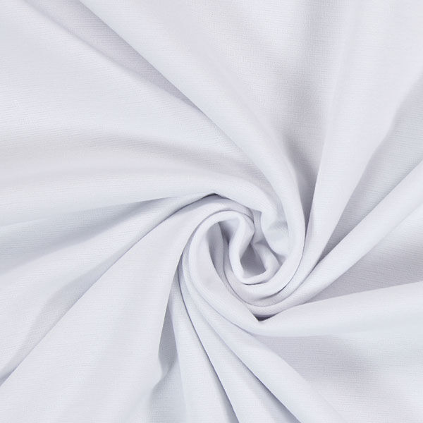 Romanit Jersey Klassisch – weiss | Reststück 100cm