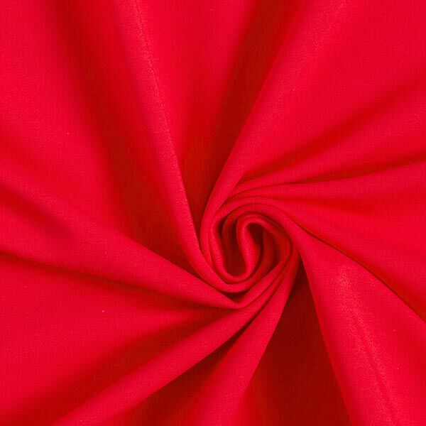 Leichter French Terry Uni – rot | Reststück 100cm