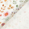 Musselin/ Doppel-Krinkel Gewebe bunte Blumenwiese Digitaldruck – wollweiss,  thumbnail number 4