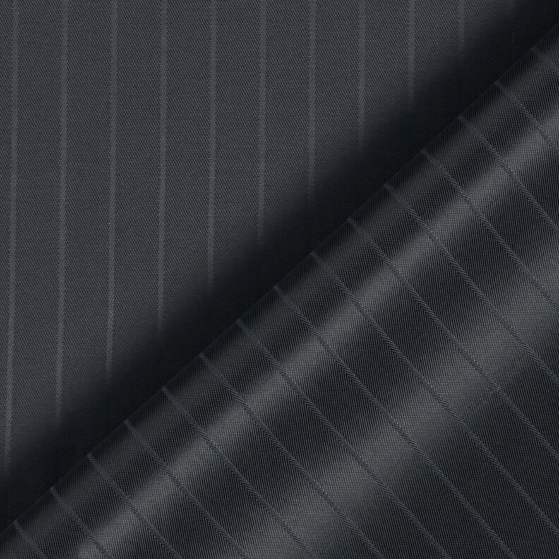 Futterstoff Jacquard Längsstreifen – anthrazit,  image number 4