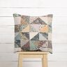 Dekostoff Halbpanama Quilt-Optik Blumen – pastellflieder/wollweiss,  thumbnail number 8