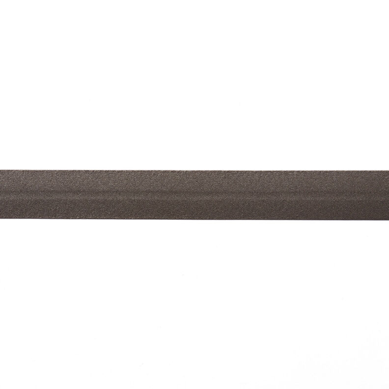Schrägband Satin [20 mm] – dunkelgrau,  image number 1