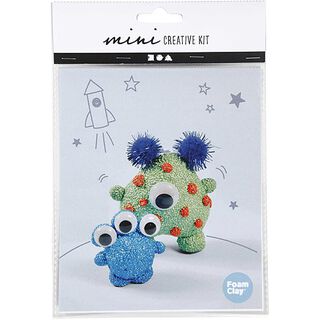Mini Kreativ-Set Modellieren - Aliens, 