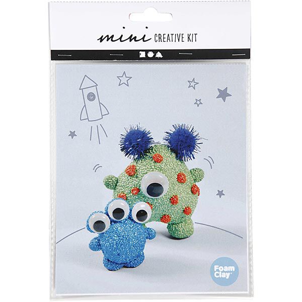 Mini Kreativ-Set Modellieren - Aliens, image number 1