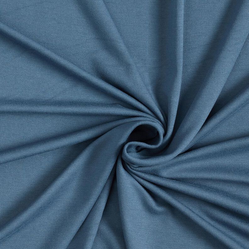 Sommerjersey Viskose Medium – jeansblau,  image number 1