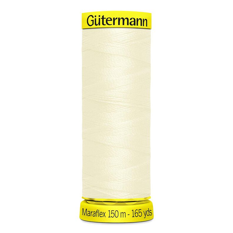 Maraflex elastischer Nähfaden (001) | 150 m | Gütermann,  image number 1